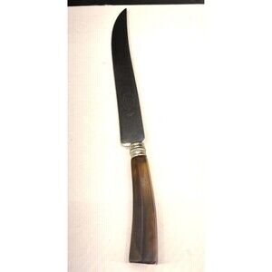 Vintage Armack Carving Knife Sheffield England 12 1/2" Stainless Bakelite Handle